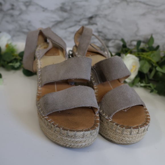 DOLCE VITA Shae Espadrille Wedgea Size 8 - Picture 2 of 8